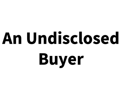 An Undisclosed Buyer